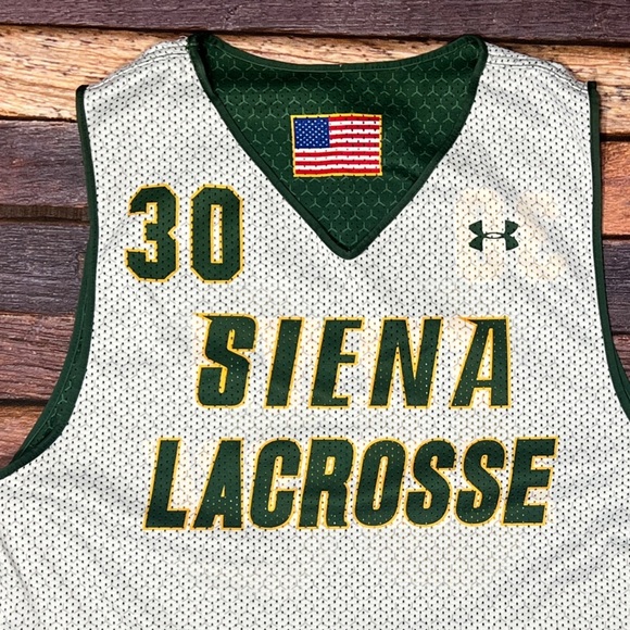 Under Armour Siena Saints Lacrosse Reversible Mens New York Collegiate NCAA - Picture 7 of 8